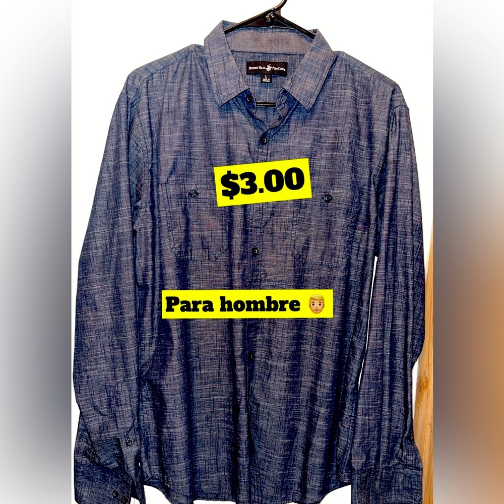 Camiseta para hombre 🧍♂️size - XL Y L” En Buen Estado!